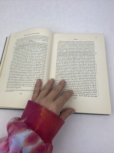 Mind, Self, and Society George Mead 1959 University Chicago 1959 - Picture 13 of 18