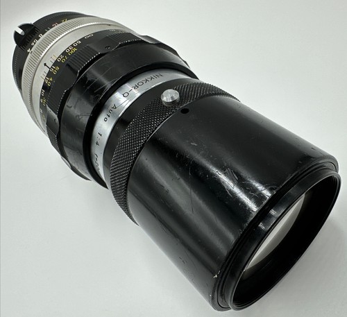 Nikon Nippon Kogaku NIKKOR-Q Auto 200mm f/4 Telephoto Manual Lens VERY CLEAN - Picture 11 of 13