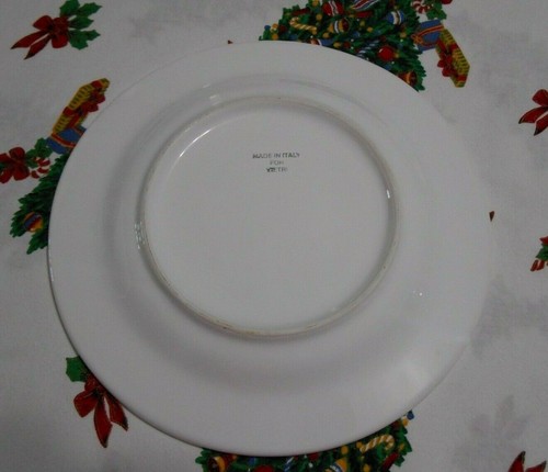 Made in Italy for Vietri Angel Plate 8.75 inch - Picture 4 of 6