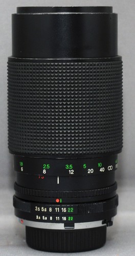 VIVITAR MINOLTA MD 75-205mm F/3.5-4.5 MC Manual Macro Focusing Zoom CAMERA Lens - Picture 3 of 3
