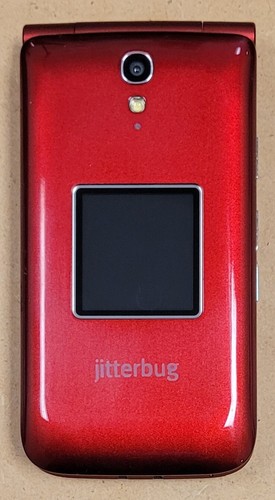 Alcatel OT Jitterbug Flip 4043S - Red ( GreatCall ) 4G VoLTE Cellular Phone - Picture 3 of 5