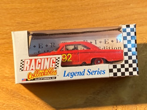Promotional 1963 Ford #92 Circle Track Magazine RCCA 1:64 Legend Series NASCAR - Picture 3 of 3