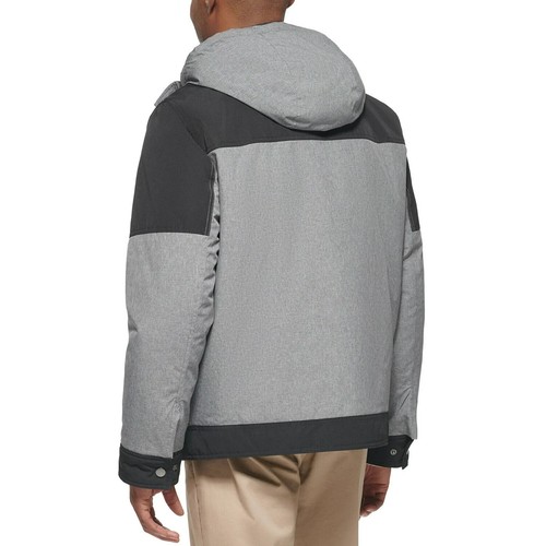 Club Room Men's 3-in-1 Hooded Jacket | Heather Grey | Medium (NWOT) - Picture 3 of 6
