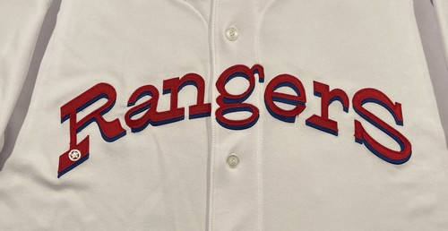 Authentic Mickey Rivers Majestic Texas Rangers TBTC 1977 #27 Jersey 48 NEW - Picture 5 of 10