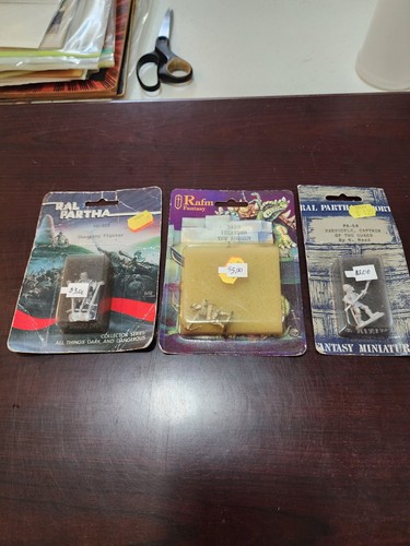 Vintage Ral Partha, RAFM fantasy miniatures, metal, Brand New! - Picture 1 of 5