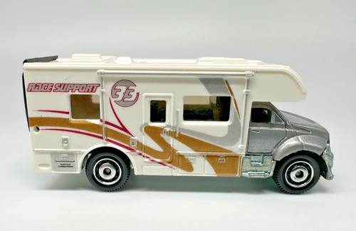 MATCHBOX Loose MBX Motor Home (Silver Cab Version) Race Support - Picture 5 of 7