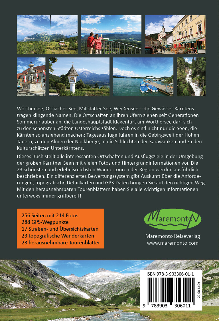 Thumbnail - Martin Krake / Maremonto Reise- Und Wanderführer: Kärnten - Die