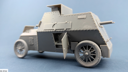 Copper State Models 1/35 RUSSIAN "RB" RUSSO-BALT ARMOURED CAR - Picture 3 of 7