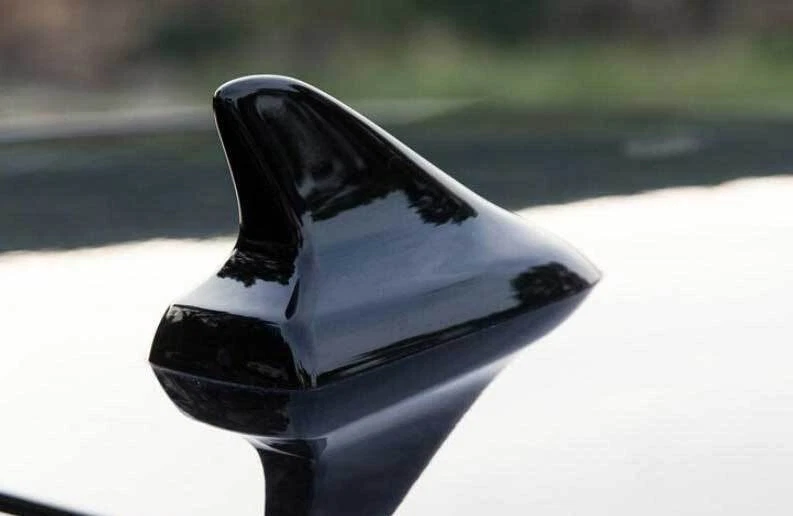 For Ford Explorer 2011-2019 Paint Black Shark Fin Antenna Receiver Cover Trim - Изображение 3 из 4