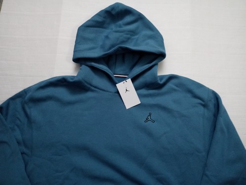 NIKE AIR JORDAN ACTIVE FLEECE PULLOVER FELPA CON CAPPUCCIO UOMO. MULTIPLE MISURE E COLORI. - Foto 21 di 34