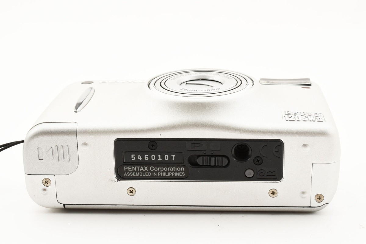 PENTAX ESPIO 120SW II 35mm Point & Shoot Film Camera silver