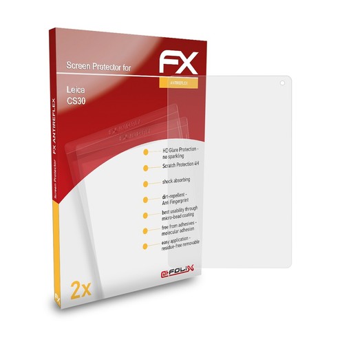 atFoliX 2x Protezione Pellicola dello Schermo per Leica CS30 opaco&antiurto - 第 1/8 張圖片