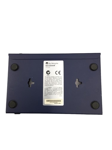 Netgear DS104 Ethernet Switch 4-Port 10/100Mbps Dual Speed Hub 12v - Untested - Picture 5 of 5