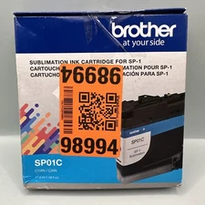 Genuine Brother  SP01CS Standard Capacity Ink Cartridge Cyan