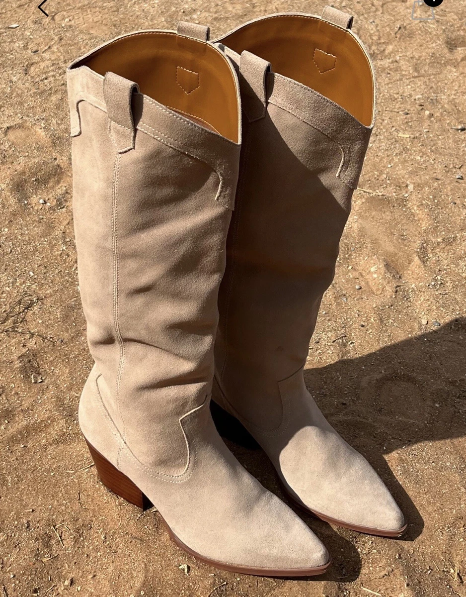 Nude hotsell cowboy boots