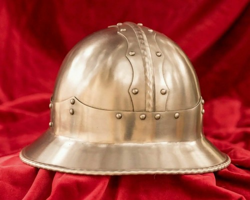 Medieval Kettle Hat helmet / Luton, English Kettle Hat Helmet - Picture 2 of 5