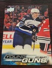 2022-23 Upper Deck Series 1 - Young Guns #247 Jeff Malott (RC)
