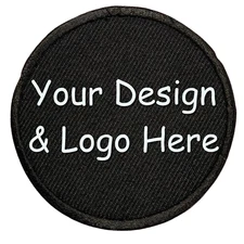 Custom High Quality Printed Iron or Sew On Patch Made With Your Images Or Logo