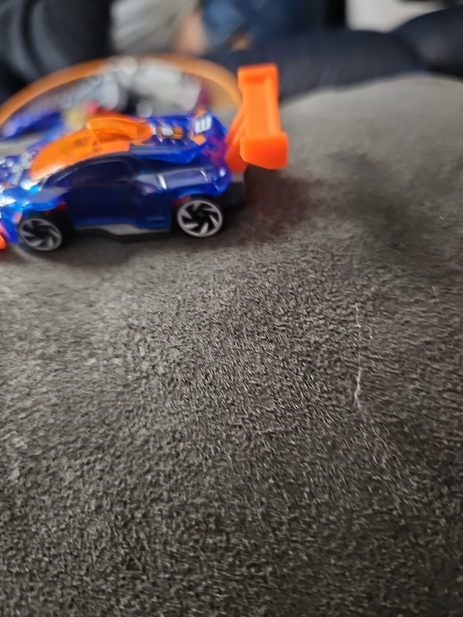 Hot Wheels Rising Heat XRAYCERS car - BLUE & ORANGE FJV55