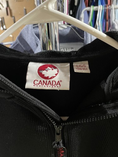 Canada Weather Gear Lightweight Black Jacket Youth Size 14/16 - Picture 10 of 10