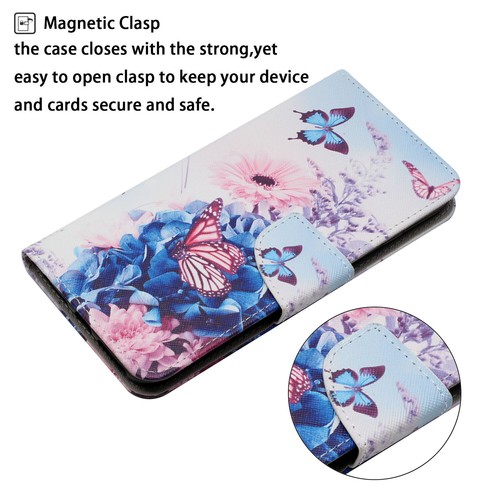 For Samsung Galaxy A22 A72 A52 A42 A32 A12 A71 A21S A11 Pattern Wallet Flip Case - Picture 50 of 71