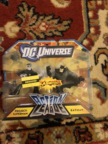 3 Unopened DC Universe Action League : Atom & Plastic Man, Batman & Project Sup - Picture 6 of 14