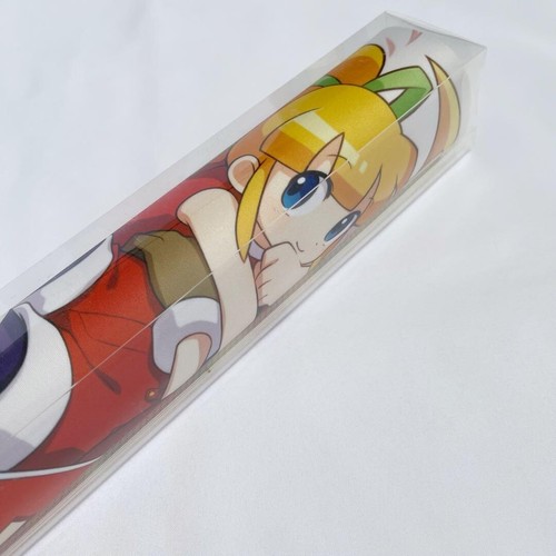Mega Man Roll Rubber Mat BROCCOLI NEW 2020 CAPCOM very rare Japan tcg F/S - Picture 6 of 7