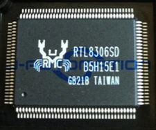 2PCS NEW RTL8306SD REALTEK D/C:09+ QFP