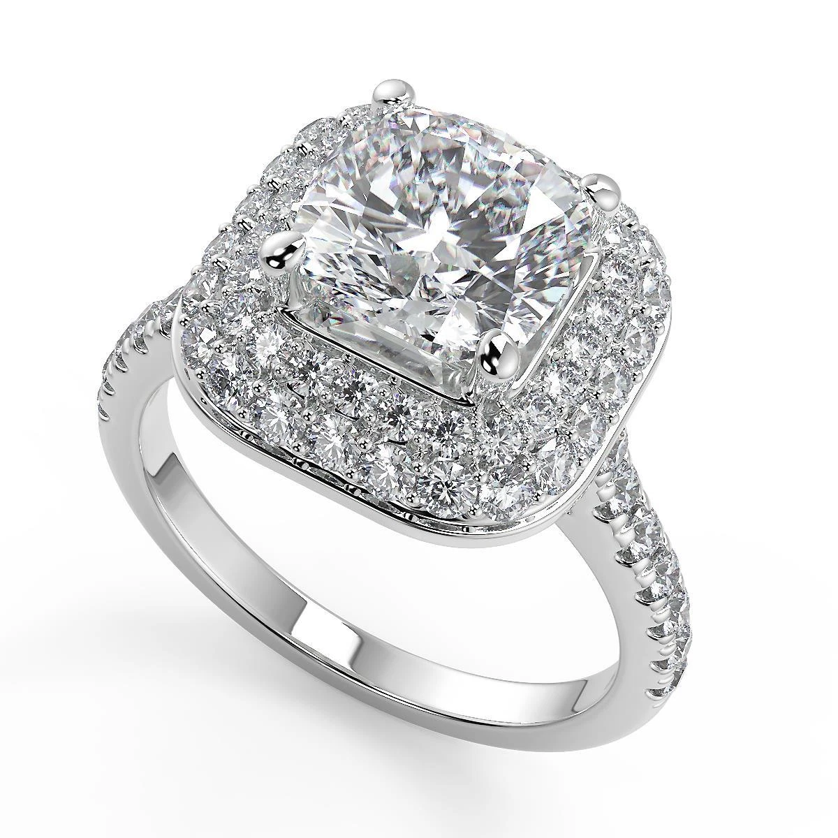 2.4 carat 2024 cushion cut diamond