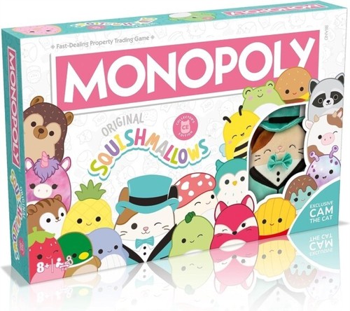 Squishmallows Monopoly Game - Board Game - Brand New