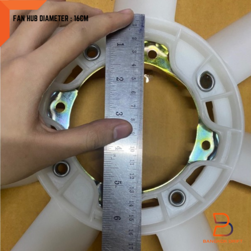 Hoja del ventilador de refrigeración del motor del radiador para camioneta Isuzu Vauxhall Brava KBZ TF 81-02 - Imagen 3 de 8