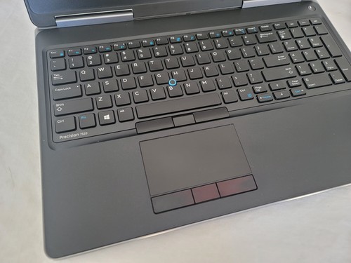 Dell precision 7520 15" FHD Workstation i7-7920HQ Quadro M1200 16GB 2x256GB NVMe - Picture 3 of 12