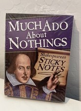 Shakespeare Sticky Notes Booklet Much Ado About Nothings Unemployed Philosopher