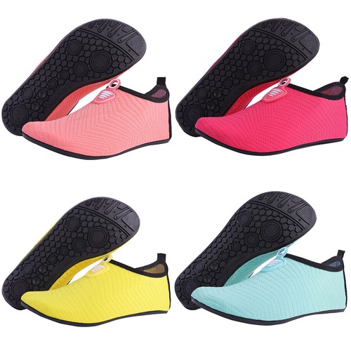 Unisex Wasserschuhe Strand Schwimmschuhe Aquaschuhe Surfsocken Neoprenschuhe L34 - Bild 1 von 15