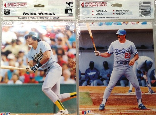 VINTAGE LOT MLB MAGAZINES PICTURES GAME LTD ED BASEBALL CARDS (1989-94) Lot #1 - Picture 7 of 12