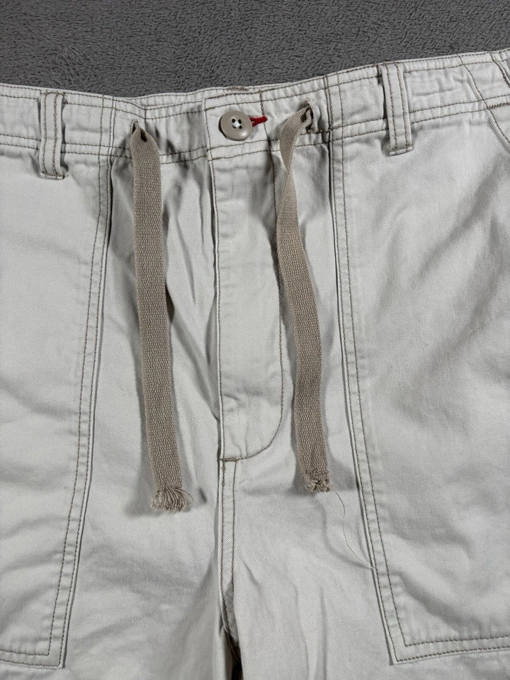 VINTAGE Express Capri Cargo Shorts Womens Medium Utility Hip Hop Skater 90s/Y2K — 第 2/4 张图片