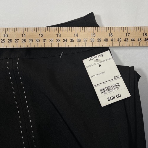 NEW Clio Vintage High Waist Dress Pants Women's Size 8 Chino Business Casual - Picture 11 of 13