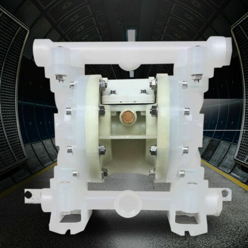 Bomba de transferencia de aceite de doble diafragma accionada por aire para industria química nueva - Imagen 4 de 11