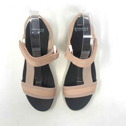 Nuovo sandalo Hispanitas Brenda platform zeppa Soho cammeo rosa taglia 38/7,5 - Foto 2 di 10