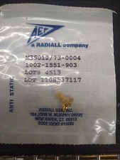 New, Radiall, M39012/73-0004, RF MIL SPEC CONNECTORS SMC M CABLE CONN RG-174 CAB