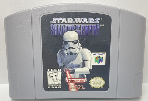 Star Wars Sombras del Imperio Nintendo 64 N64 Juego Original 1996 Probado - Imagen 1 de 10