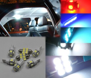 License Plate Lights For 2011-2016 2017 Durango 14 x White LED Interior Bulbs