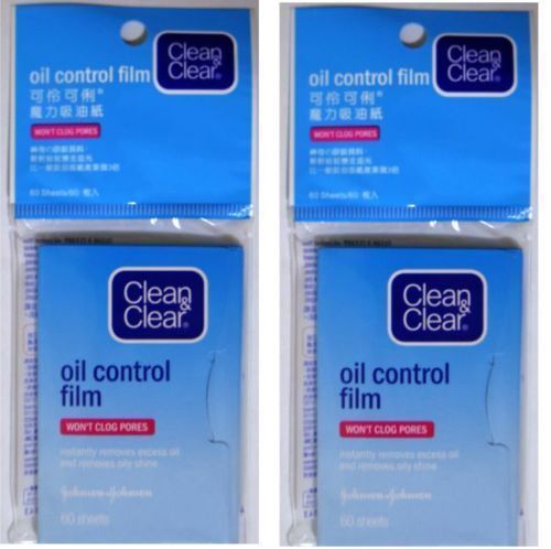 2 x New Clean and Clear Oil Control Film Blotting Paper Face - Bild 1 von 1