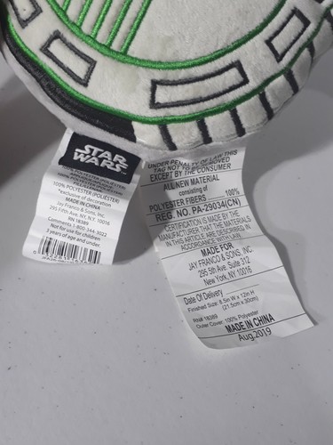 Disney Star Wars The Rise of Skywalker D-O 12" Inch Nogginz Plush Droid Pillow - Picture 3 of 6