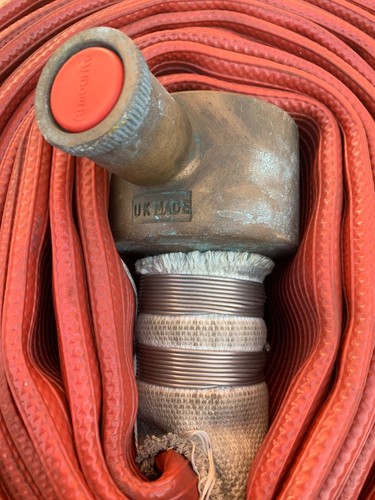 Angus Duraline Bronze End Heavy Duty Lay Flat Fire Hose 51mm x 12m - 12/16 - Picture 2 of 5