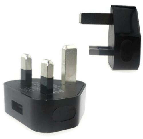 USB MAINS CHARGER PLUG ADAPTER FOR AMAZON KINDLE FIRE PAPERWHITE FIRE HD TOUCH - Picture 2 of 3