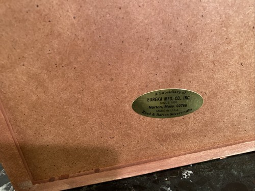 AMERICAN REED&BARTON PROVINCIAL 2 SCHUBLADEN HANDGEFERTIGTE HOLZ AUFBEWAHRUNGSTRUHE #3 - Bild 19 von 21