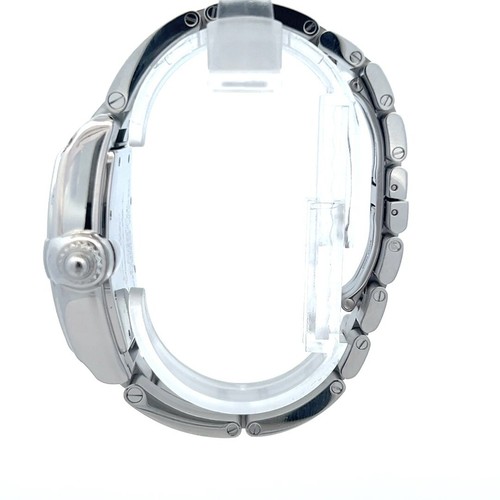 Cartier Roadster Silver Dial Stainless Steel 2510 w/ Brown Leather Straps - Picture 5 of 5