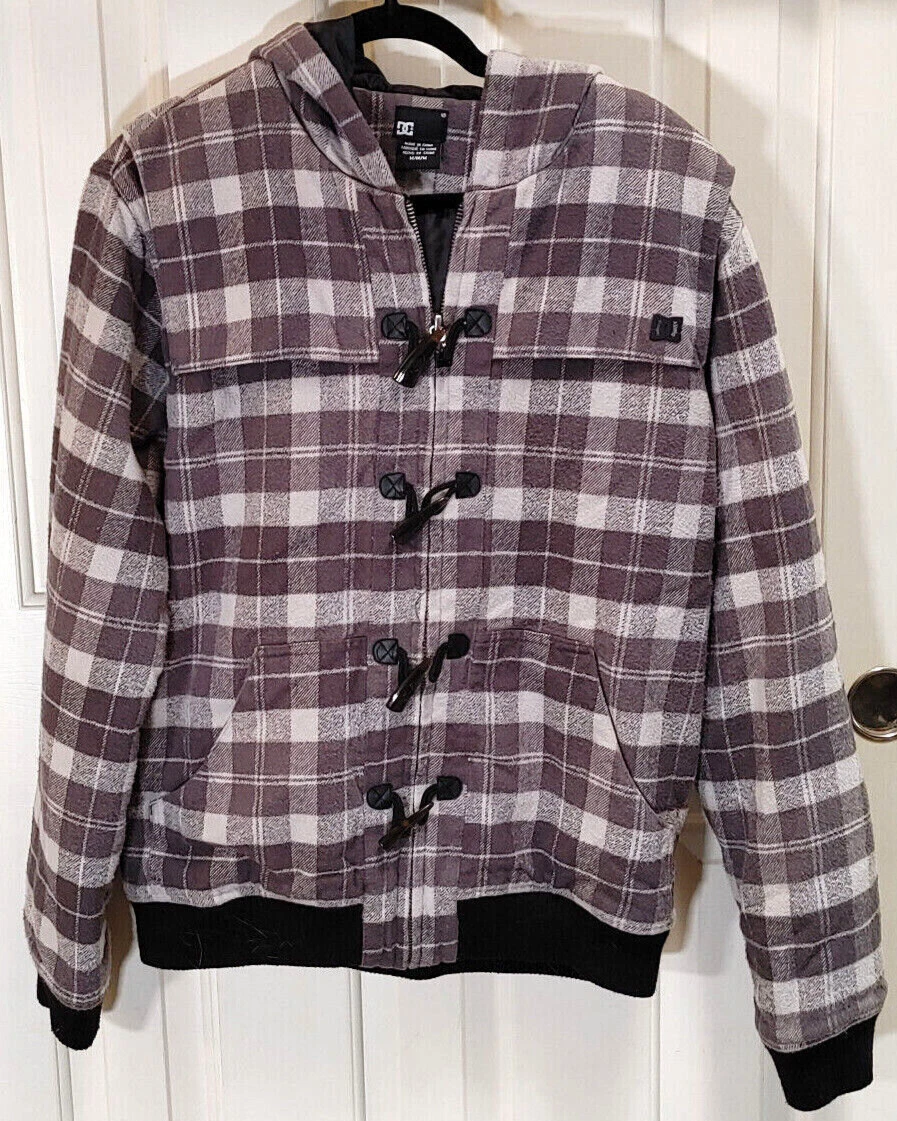 Purple plaid jacket clearance