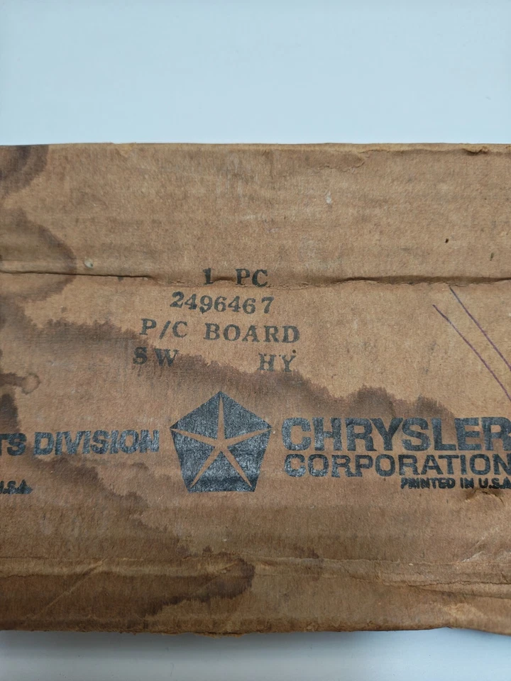 Velocímetro placa de circuito de tablero Plymouth Fury II Fury III 1965-1966 2496467 NUEVO DE STOCK Foto 4 de 4